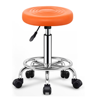 Utilisation pour différents lieux de travail Chaise en cuir Pu pour chaises de laboratoire d'usine Chaise d'établi