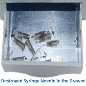 KyrenMed KR-VI elettrico ago distruttore siringa tagliaago portatile per iniezione fusione bruciatore distruzione per ospedale - Product Image 4