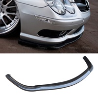 Neuer Hochwertiger CS-Style Carbon-Faser Auto Frontstoßstangen-Lippe Spoiler Dekorativer Karosserie-Bausatz Schwarz 2001-2012 Mercedes-Benz R230