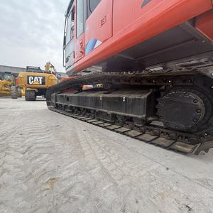 Excavadora Usada Hitachi ZX240, Roja, Montada sobre Orugas, Máquina Hidráulica de Excavación - Product Image 4