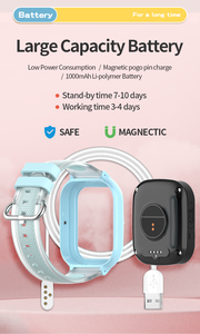 Wonlex KT23 estudiantes chico reloj inteligente Gps Sim 4G videollamada totalmente impermeable 4G niños reloj inteligente - Product Image 5