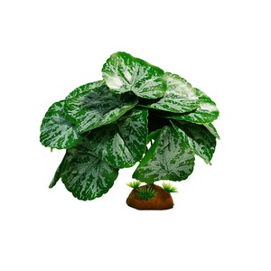 Decoraciones de simulación de plantas trepadoras para mascotas: Tortugas con puntas, Cuernos de lagarto, Cuernos de rana, Plantas verdes para tanques de cría, Hojas de selva tropical - Product Image 6