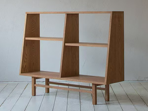 Libreria a Muro in Stile Nordico con Ripiani Regolabili e Design Salvaspazio, Pronta all'Uso, Arredamento Ecologico - Product Image 6