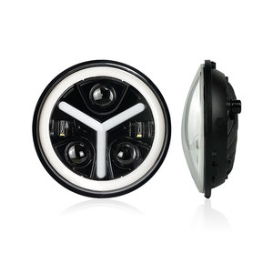 LiuHJG <span class=keywords><strong>prix</strong></span> de gros Y Type 3 lentille 5 LED accessoires de moto phares faisceau blanc 34W lumière auxiliaire pour <span class=keywords><strong>Harley</strong></span> <span class=keywords><strong>Davidson</strong></span> - Product Image 2