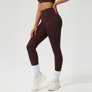 <span class=keywords><strong>Pantaloni</strong></span> da Yoga con Logo personalizzato all'ingrosso Leggings da palestra Sport da Fitness da <span class=keywords><strong>donna</strong></span> collant pancia per - Product Image 3