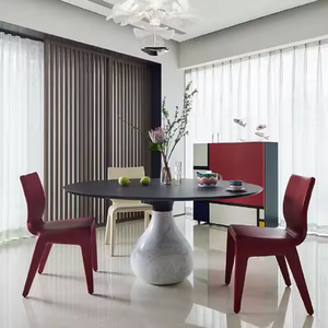 Table <span class=keywords><strong>à</strong></span> <span class=keywords><strong>manger</strong></span> ronde en marbre italien de luxe <span class=keywords><strong>moderne</strong></span>, maison, villa, restaurant, <span class=keywords><strong>Roche</strong></span> <span class=keywords><strong>Bobois</strong></span>, château, table <span class=keywords><strong>à</strong></span> <span class=keywords><strong>manger</strong></span> haut de gamme en forme de goutte d'eau - Product Image 6