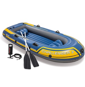 Ensemble de bateaux gonflables INTEX 68370 <span class=keywords><strong>Challenger</strong></span> 3 avec rames pour 3 personnes 116 "X 54" X 17" - Product Image 1