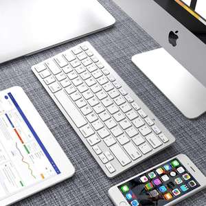 คีย์บอร์ดบลูทูธแบบพกพาบางเฉียบไร้สาย Bulk Oem Hungarian Mini Clavier รุ่น Bkc001 สำหรับ Apple iPad Samsung Phone Tab4 - Product Image 5
