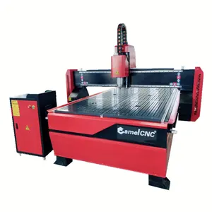 Red colour Engraving Router Cnc Vacuum table Wood Carving