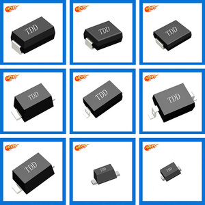 Nhà máy trực tiếp linh kiện điện tử 1n4148 điốt đơn do-35 100V 200mA chỉnh lưu thông qua lỗ <span class=keywords><strong>Diode</strong></span> - Product Image 3