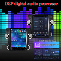 Radio Estéreo para Toyota Highlander con GPS Integrado, CarPlay, Mirror Link, WiFi, Reproductor MP3, Audio de Alta Resolución, DSP, CD, Pantalla Dividida para el Tablero