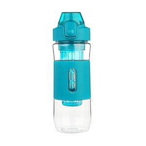 Gourde écologique 550ml, pour infusion à thé, avec couvercle gonflable, infuseur de fruits, pour la gym, le sport, nouveauté, couleurs assorties - Product Image 5
