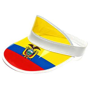 Casquette pare-soleil drapeau allemand <span class=keywords><strong>Coupe</strong></span> <span class=keywords><strong>du</strong></span> <span class=keywords><strong>monde</strong></span> de football Casquette ouverte personnalisée avec drapeau national Casquette à large bord unisexe Hiver Protection UV en PVC - Product Image 3