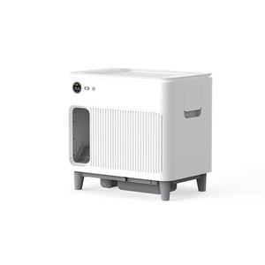 Caja de Arena Inteligente para Gatos, Cerrada, de Plástico, Fácil de Limpiar, Gran Capacidad, Autolimpiable, con Desodorización Continua - Product Image 4