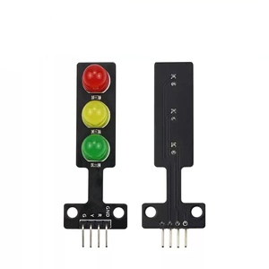 Dẫn tín hiệu giao thông mô-đun 5V giao thông ánh sáng phát ra mô-đun - Product Image 1