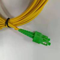 Cordon de brassage fibre optique 2 fibres monomode duplex LC UPC-SC APC 1m 2m 3m 5m PVC/LSZH G652D/G657A1/G657A