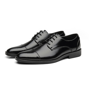 Chaussures de soirée pour hommes, chaussures habillées blanches, chaussures de mariage, chaussures Oxford en cuir pour hommes, chaussures formelles et décontractées - Product Image 1