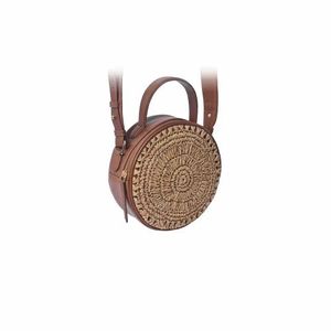 Bolsos Cruzados Geométricos de Cuero Genuino, Elegantes, Espaciosos, Ecológicos, Ligeros, Diseño de Viaje, Correa Ajustable, Duraderos - Product Image 4