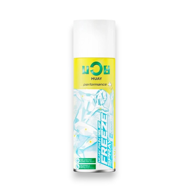 Namman Muay Freeze Spray with Menthol 200ml. Athletic Massage Spray for Sudden Sports Pain Relief Herbal Scent