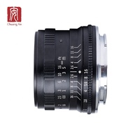 Objectif d'appareil photo SOCAX 35 mm F1.2 à grande ouverture compatible avec les appareils Nikon, Fujifilm et Canon
