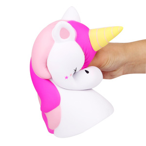 ของเล่นบีบหัวยูนิคอร์น TPE นุ่ม บีบคลายเครียด สำหรับเด็กอายุ 5-7 ปี - Product Image 5