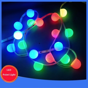 <span class=keywords><strong>Led</strong></span> <span class=keywords><strong>Dot</strong></span> <span class=keywords><strong>Matrix</strong></span> lưới màn hình quảng cáo dấu hiệu RGB <span class=keywords><strong>pixel</strong></span> Đèn ngoài trời không thấm nước 12V 30 mét RGBW đầy đủ màu sắc có thể thay đổi điểm ánh sáng - Product Image 5