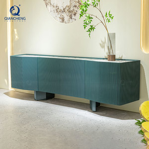 QIANCHENG buffet français moderne 2 tiroirs couloir en bois de noyer armoires de salon <span class=keywords><strong>entrée</strong></span> table <span class=keywords><strong>console</strong></span> en bois rustique - Product Image 5