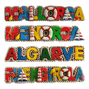 Imán de resina para nevera, epoxi para turismo, recuerdo de negocios, promoción - Product Image 1