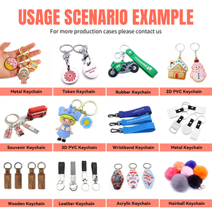 PVC Keychain Machine Custom Made Fries Food Cartoon 2d 3d Shaped Soft Rubber Keychains PVC Factory Design Wholesale <b>Key</b> <b>Chain</b> - Product Image 6