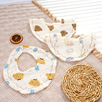 Bavoirs tricotés pour nouveau-nés, bavoirs d'alimentation pour bébés de haute qualité, sans manches, pour l'éducation à la table