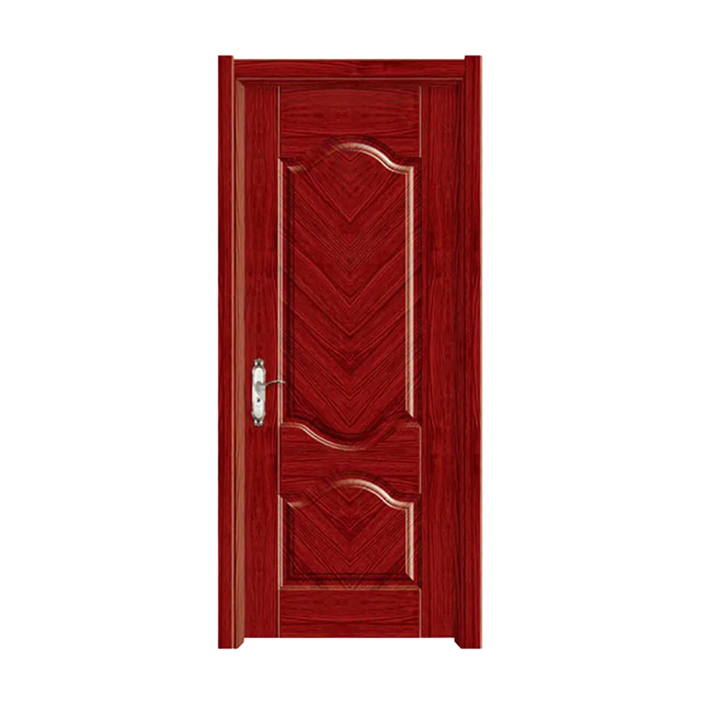 उच्च गुणवत्ता वाले आधुनिक इनडोर बेडरूम साउंडप्रूफ पेंटिंग दरवाजे मेलामाइन डोर फायर रेटेड लकड़ी के प्री-हंग दरवाजे