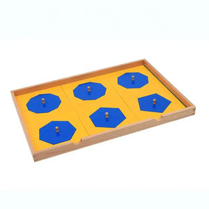 Juguetes educativos preescolares personalizados al por mayor de alta calidad mapas de rompecabezas de geografía Montessori de madera con gabinete para niños - Product Image 3