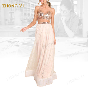 Wholesale Rose Gold Sequin Tops Handmade Beaded Cape | Alibaba.com