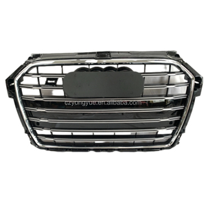 Grille de voiture Style S1 Grille avant de remplacement Noir brillant Chrome <span class=keywords><strong>A1</strong></span> Grille avant pour <span class=keywords><strong>Audi</strong></span> <span class=keywords><strong>A1</strong></span> 2016 2017 <span class=keywords><strong>2018</strong></span> - Product Image 3