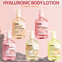 Lotion Corporelle Éclaircissante à Marque Privée pour Peaux Noires Vitamine C Rétinol AHA BHA Acide Hyaluronique pour Éclaircir