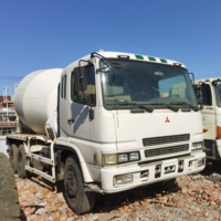 Truk Mixer Beton Bekas Merk Hino Jepang 6x4 Kapasitas 12m Mesin & Pompa Bekas Dijual