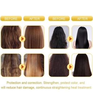 ครีมยืดผมเคราติน <span class=keywords><strong>Mokeru</strong></span>,บำรุงเส้นผมไม่เกิดความเสียหายคอลลาเจนผ่อนคลายเส้นผมได้อย่างรวดเร็วสำหรับหวี - Product Image 6