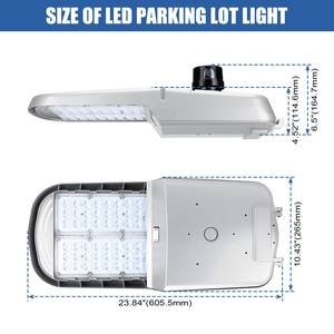 Уличный светильник 150 Вт 105 Вт 75 Вт, класс защиты IP65, для городского наружного освещения, уличный фонарь, светильник для парковок, светодиодные лампы Shoebox - Product Image 4