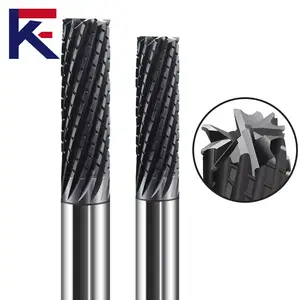 KF Corn Tooth Milling Cutter With Diamond Graphite Coating End Mill