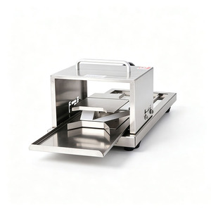 Máquina Cortadora de Pan Redonda Manual, Práctica para Cortar Panes de Hamburguesa en Restaurantes de Comida Rápida - Product Image 1