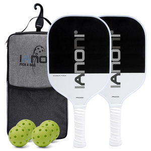 CASTON SPORTS Juego de paletas termoformadas de fibra de carbono para pickleball raqueta de pickle Ball - Product Image 6
