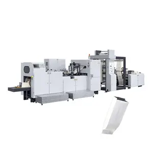 [JT-HY270] Certificado CE Craft Paper V Sharp Bottom Paper Bag Making Machine High Speed Fully Automatic Shopping Bag