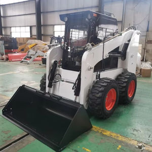 मिनी रबर व्हील स्किड स्टीड लोडर जेसी 75 के पीछे गर्म बिक्री - Product Image 1