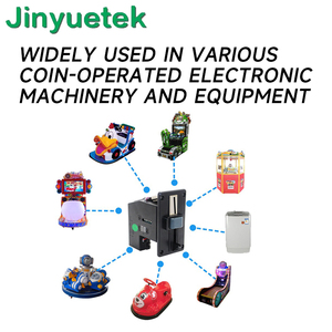 JY CA-626M Sélecteur de pièces multi-monnaies haute précision en plastique et métal, garantie 1 an, pour machines d'arcade, distributeurs automatiques et laveries, version anglaise - Product Image 2