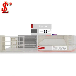 <span class=keywords><strong>Boutique</strong></span> de téléphonie mobile Dernière décoration intérieure Armoire murale d'affichage personnalisée <span class=keywords><strong>en</strong></span> bois conçue - Product Image 5