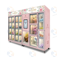 Máquina Expendedora de Flores, Máquina Expendedora de Ramos Automática, Kit de Solución Comercial