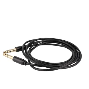 Câble adaptateur <span class=keywords><strong>audio</strong></span> plaqué or 6,35 mm mâle-mâle, fibre optique coaxiale <span class=keywords><strong>USB</strong></span>, microphone, haut-parleur, longueur personnalisée, PVC - Product Image 1