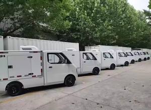 شاحنة تبريد كهربائية من الفئة F بسعر المصنع بالجملة، سيارة توصيل طعام مبردة، مركبات سلسلة التبريد - Product Image 4