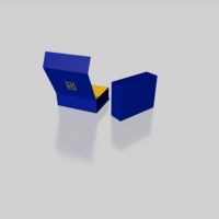 Boîte à rabat magnétique en papier rigide écologique de luxe personnalisée, boîte cadeau premium avec fermeture magnétique
