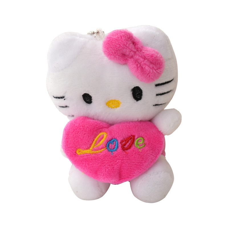 Оптовая продажа, кукла Hello Kitty на заказ, плюшевая игрушка Кэти, мини-кошка, брелок, мягкая плюшевая игрушка для детей, товары для дня рождения, подарок